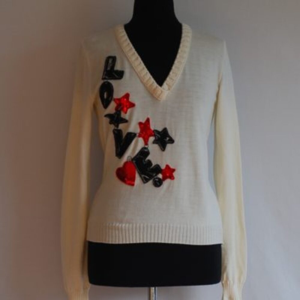 Moschino Jeans Love Accented Top - Italy